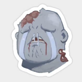 Resident Evil: Resistance - Cry Emote Sticker